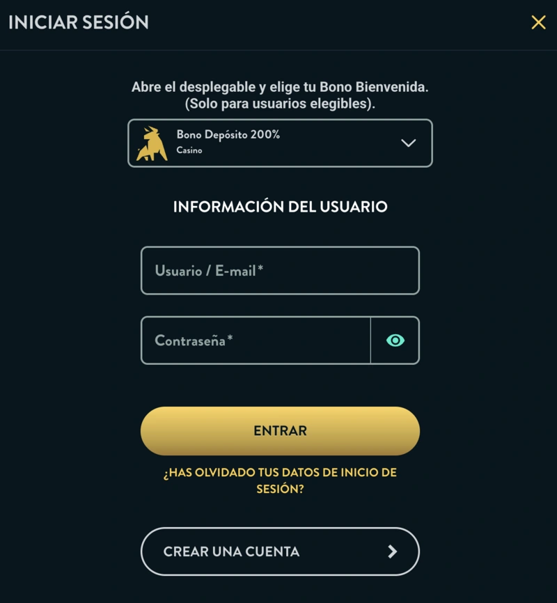 Golden Bull Login